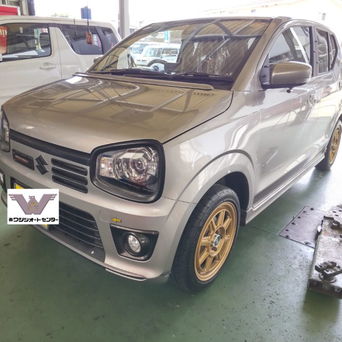 アルトワークス ブレーキパット・ローター交換