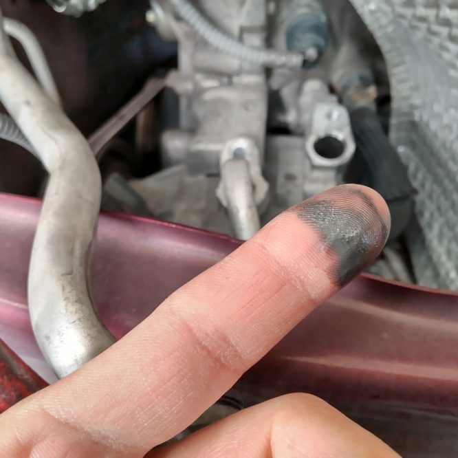 ダイハツ　ムーブ　エアコン修理