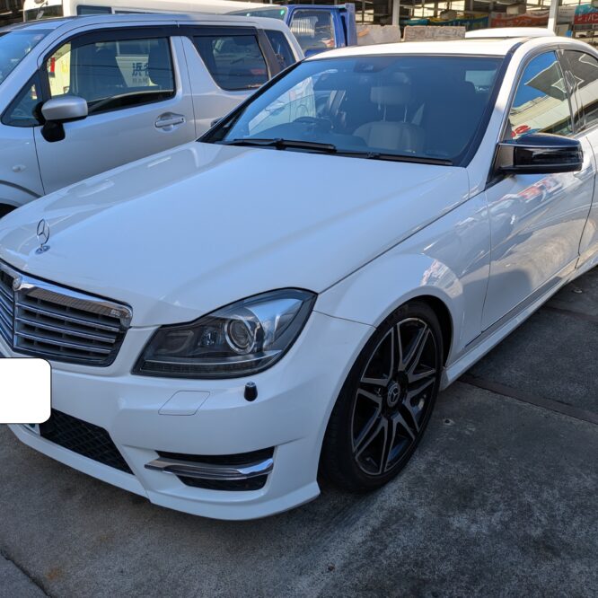 Cクラス　チェックランプ点灯修理